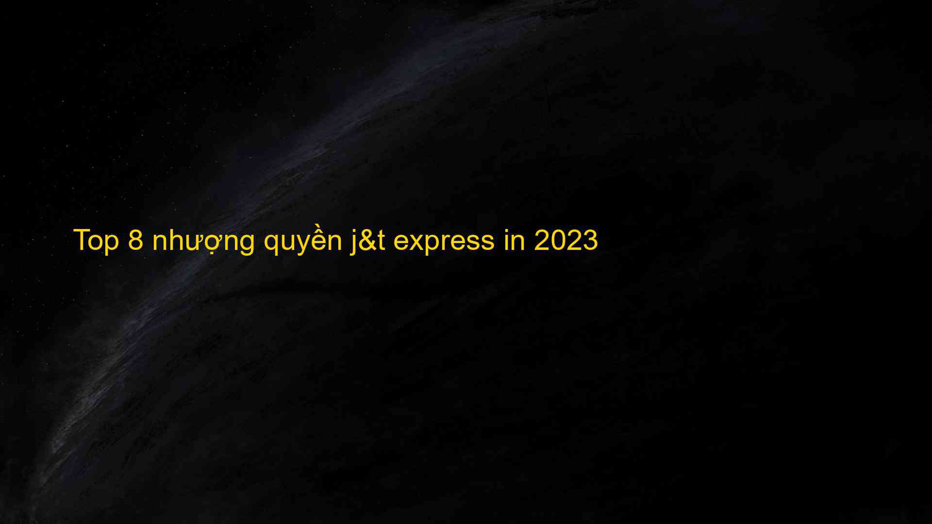 Top 8 nhượng quyền j t express in 2023 Kiến Thức Cho Người lao Động