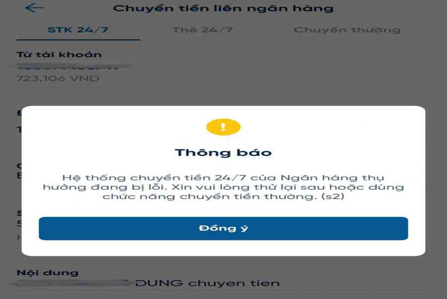 Chuyển tiền qua SmartBanking của BIDV lỗi liên tục, khách hàng …