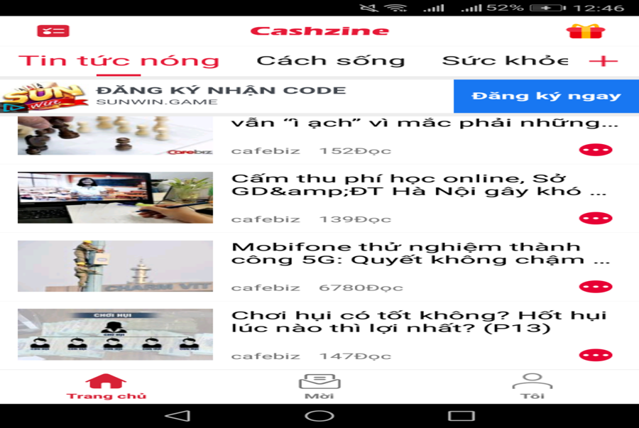 Kiếm 100K Mỗi ngày với ứng dụng đọc tin tức kiếm tiền Cashzine 2022 - Kiến Thức Cho Người lao Động Việt Nam