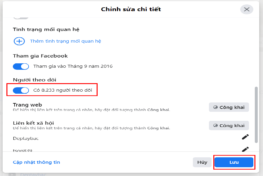 Cách hiển thị số người theo dõi trên Facebook 100% thành công - Kiến Thức Cho Người lao Động Việt Nam