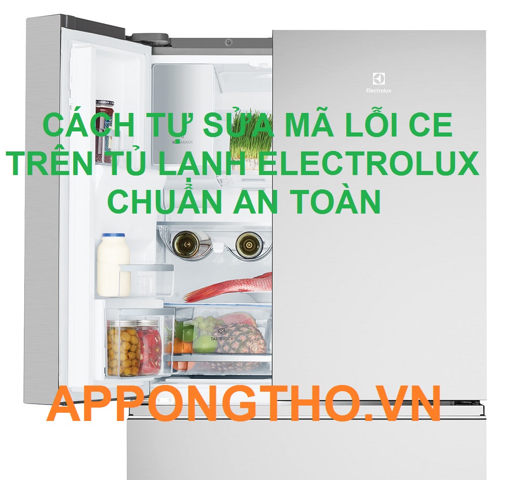 Dây nối trong tủ lạnh Electrolux có thể gây lỗi CE?