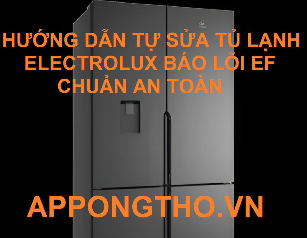 Lỗi EF tủ lạnh Electrolux có phải do cửa gió bị bịt kín không?