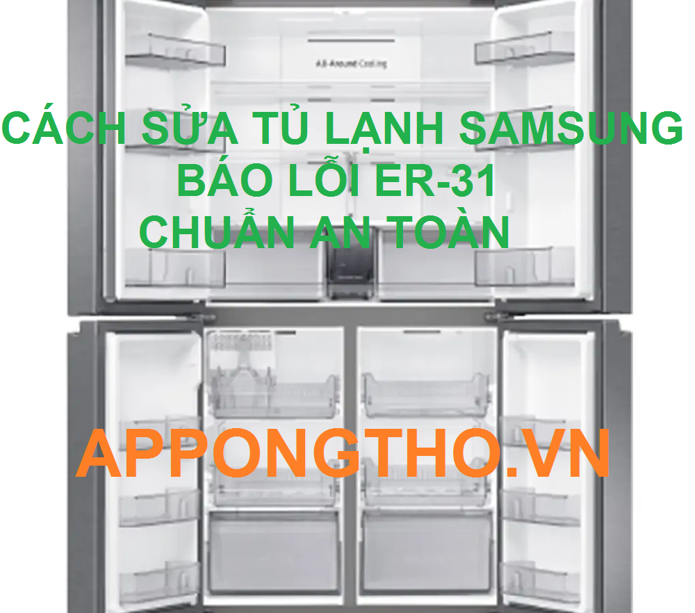 Lỗi ER-31 trên tủ lạnh Samsung Side by side là gì?